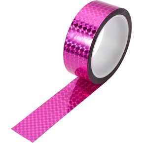 1 Roll Universal Air-Release Adhesive Pinstripe Tape Holographic Automotive Pinstriping Tape Purple 1.38"x164.04ft