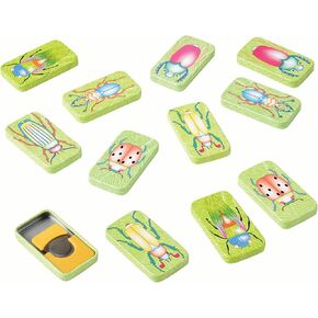 U. S. Toy Bug Clickers, Sturdy Metal/Plastic Noise Makers, Assorted Designs, 1" x 1.75, Birthday Gift for Toddlers, Party Favors, Pack of 12