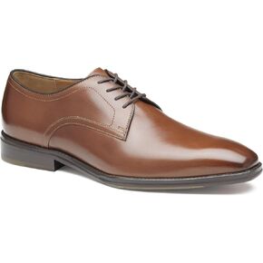 Johnston & Murphy Sullivan Plain Toe Men’s Shoe – Business Casual Leather Mens Dress Shoes, Comfortable Shoes for Men