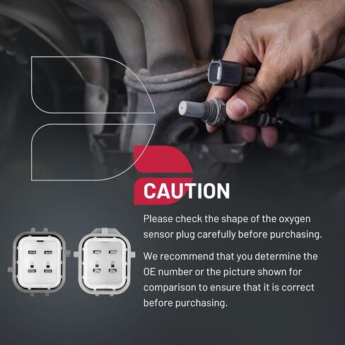 BDFHYK 2 قطعة مستشعر الأكسجين المنبع O2، متوافق مع 2010-2013 Nissan Altima، 2010-2013 Rogue، 2014-2015 Rogue Select، 234-9036، 1821382Z50، 226931NA0A، 22693ZX70A in Saudi Arabia