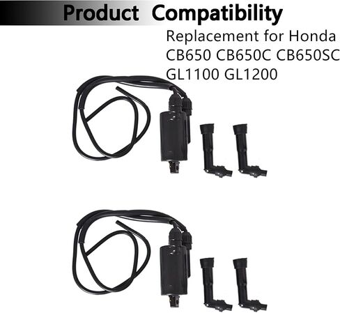 Ignition Coils Caps and Wire Replacement for Honda CB650 CB650C CB650SC GL1100 GL1200 in Saudi Arabia