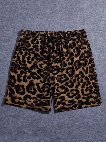 Floerns Men's Boho Tribal Print Drawstring Waist Summer Shorts with Pocket in Saudi Arabia