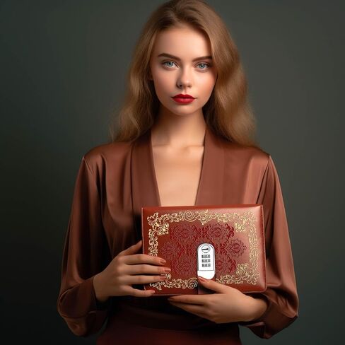 هدية عتيقة مقاس A5، دفتر يوميات جلدي قابل لإعادة التعبئة، غطاء صلب من الجلد، مذكرات قفل سفر منقوشة قديمة (أزرق عتيق) in Kuwait