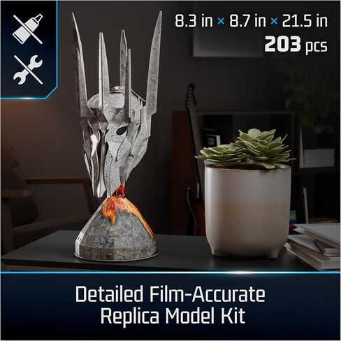 مجموعة نماذج Lord of The Rings Barad-Dur Eye of Sauron ثلاثية الأبعاد 204 قطعة، ألغاز مكتبية للكبار لمحبي LOTR، ألغاز ثلاثية الأبعاد للبالغين والمراهقين بعمر 12+ in Kuwait