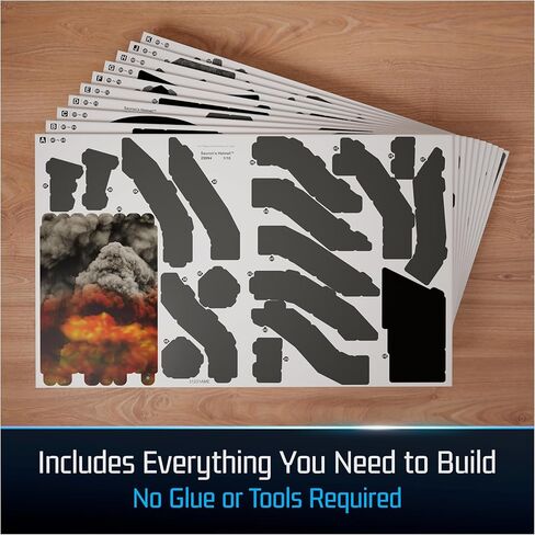 مجموعة نماذج Lord of The Rings Barad-Dur Eye of Sauron ثلاثية الأبعاد 204 قطعة، ألغاز مكتبية للكبار لمحبي LOTR، ألغاز ثلاثية الأبعاد للبالغين والمراهقين بعمر 12+ in Kuwait