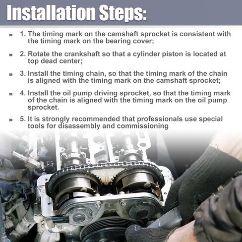 X AUTOHAUX Engine Timing Chain Kit for BMW X1 X3 X4 X5 Z4 328 428 528 N20 N26 2.0L Replace 11318648732 11317603944 11417605367S1 11417602653 in Saudi Arabia