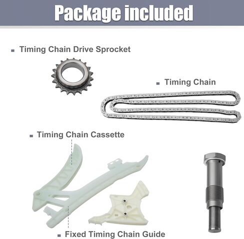 X AUTOHAUX Engine Timing Chain Kit for BMW X1 X3 X4 X5 Z4 328 428 528 N20 N26 2.0L Replace 11318648732 11317603944 11417605367S1 11417602653 in Saudi Arabia