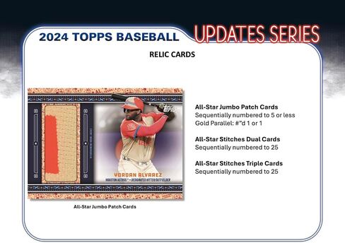 2024 تحديثات Topps لصندوق قيمة البيسبول in Saudi Arabia