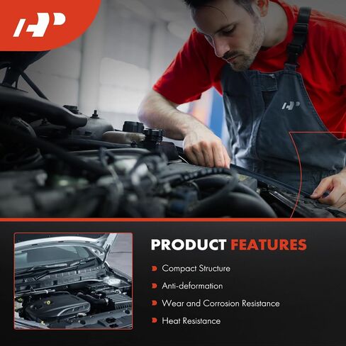 بكرة العمود المرفقي المتوازن للمحرك الممتاز - SOHC V8 4.6L - متوافقة مع Ford وLincoln & Mercury -01-14- E-150، F-150، Explorer، Expedition، Town Car، Mountaineer والمزيد، ل# 1W7Z6312A in Saudi Arabia