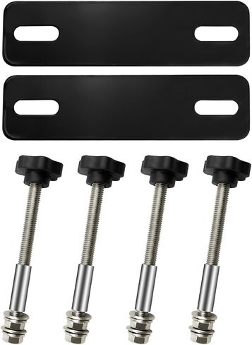 Recovery Track Mounting Pins Kits Adjustable Support Brackets for Traction Boards, Fit for All Recovery Tracks with 4.72"-6.69" 12-17cm Hole Spacing in Saudi Arabia
