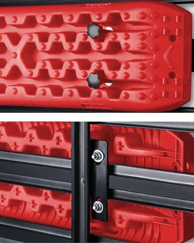 Recovery Track Mounting Pins Kits Adjustable Support Brackets for Traction Boards, Fit for All Recovery Tracks with 4.72"-6.69" 12-17cm Hole Spacing in Saudi Arabia