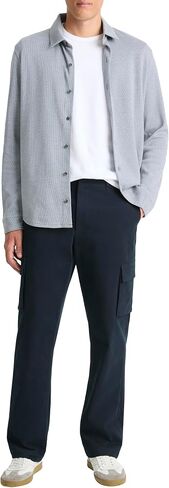 Vince Men's Birdseye L/S Button Down in Saudi Arabia