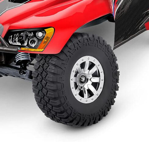 إطارات وعجلات دورة قصيرة RC من HobbyPark مقاس 12 مم سداسي 1/10 لـ Traxxas Slash 4x4 2wd Vxl BL-2S Redcat Blackout SC Pro TR10 Losi 22S SCT 3S 4S Lipo Brushless 4 مجموعات (النمط B) in Saudi Arabia