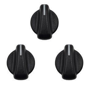 3PCS AC Heater Switch Control Knob Compatible with Jeep Wrangler 1999-2006 Year, for Dodge Ram 1500 2500 3500 1998-2003 Year, for 05011218AC 5011218AC