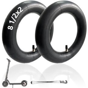 2 Pack 8.5'' Scooter Inner Tube, 8.5x2 Inches Scooter Tube, 50/75-6.1 Thickened Electric Scooter Tire Inner Tubes, 8 1/2×2 Replacement Tire for Gotrax Gxl V2/Xiaomi M365/Pro 2/1s Electric Scooter