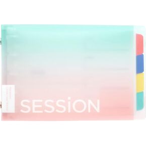 Maruman FM310-97 Loose Leaf Binder Session Mini Size, 5 Holes, Gradient