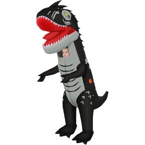 Inflatable Dinosaur Costume for Kids Funny Halloween Costumes Fantasy Cosplay Blow up Costume