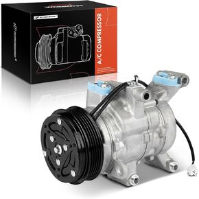 A-Premium Air Conditioner AC Compressor with Clutch Compatible with Mazda 3 2004-2009, 3 Sport 2009-2009, 5 2006-2010, 2.0L 2.3L
