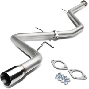 DNA MOTORING CBE-SIM Muffler CatBack Exhaust System [Compatible with 16 Scion/17 Corolla iM]