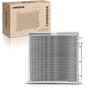 A-Premium Air Conditioning A/C Condenser Compatible with John Deere 6120, 6215, 6220, 6415, 6420, 6240S, 6520, 6615, 6620, 6715, 6820, 6920, SE6020, SE6120, SE6220, SE6320, SE6420, SE6520, SE6620