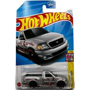 Hot Wheels 99 Ford F-150 SVT Lightning (Gray), The '90s 5/10, 1:64 Scale