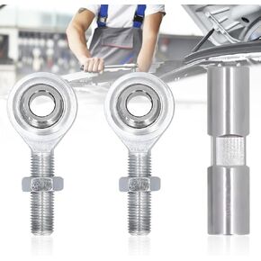 2 1/2in Adjustable Alternator Tensioning Rod Heim Joint Stainless Steel Alternator Bracket Accessories Fit for SBC BBC 350 454 Engine for Alternator Tensioning Rod Adjustable Tensioning Rod