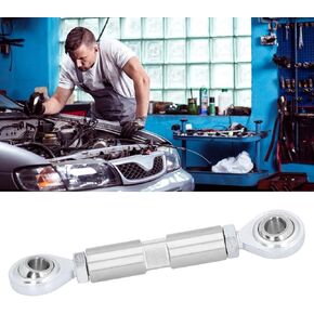 Alternator Bracket, Alternator Tensioning Rod 2 1/2in Adjustable Tensioning Rod Stainless Steel Alternator Bracket Fit for SBC BBC 350 454 Engine