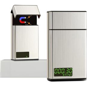 Timed Lock Box – Time Locking Small Container with 999 Hours LCD Display – Portable Locking Box with Timer Lock for Storage – Break Bad Habits – Credit card, Cash, Key,Medication