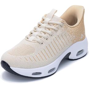 Womens Air Walking Shoes Athletic Sports Tennis Hands Free Running Fashion Sneakers for Gym Workouts