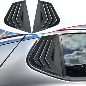 Window Louver 2Pcs Side Vent Window Louvers for Kia Optima 2011 2012 2013 2014 2015, ABS Print Sport Window Decorative Covers, Exterior Trim Accessories - Carbon Fiber