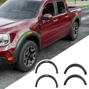Fender Flares Compatible with 2022 2023 2024 Ford Maverick Wheel Brow Wheel Trim Strips Replacement for 2022-2024 Ford Maverick Accessories