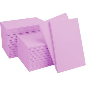 25 Pcs 4"x6" Rubber Carving Blocks, Linoleum Blocks, Stamp Carving Blocks for Printmaking, Artists, Crafts and More,(Light Purple) by KUKLIPJIM.