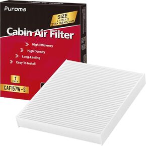 Puroma Cabin Air Filter, Replacement for CP157, CF12157, Compatible with Subaru, Toyota Camry, RAV4, Highlander, Corolla, Sienna, Pruis, Venza and Avalon, Lexus, Mazda