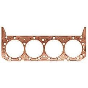 Cylinder Head Gasket, ICS Titan, 4.200 in Bore, 0.043 in Compression Thickness, Copper, Small Block Chevy, Each