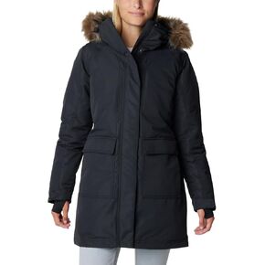 Columbia Women's Little Si II Insulated Parka, Black, Large