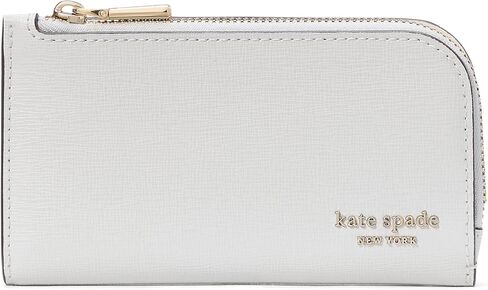 kate spade new york Women's Devin Saffiano Leather Small Slim Bifold Wallet, Black, One Size in Saudi Arabia