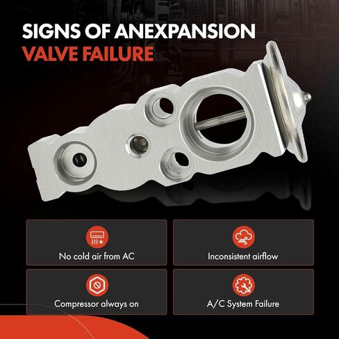 A-Premium A/C Expansion Valve Compatible with Subaru Forester 2015-2018, Impreza 2015-2016, Crosstrek 2016-2017, WRX 2016-2021, WRX STI 2016-2021 in Saudi Arabia