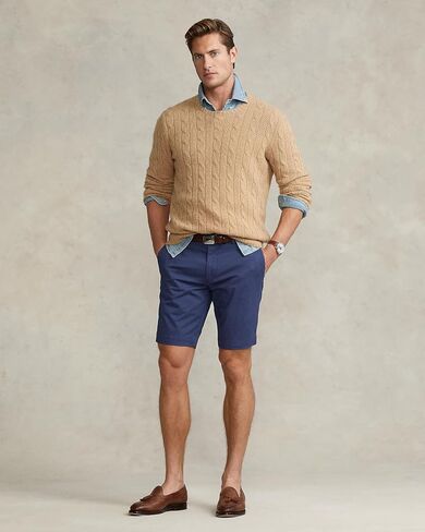 POLO RALPH LAUREN Mens 9.5-Inch Stretch Slim Fit Chino Short in Saudi Arabia