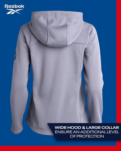 Reebok Women's Jacket - Windproof Woven Softshell Jacket with Hood for Running, Hiking - Lightweight Jackets for Women (S-XL) in Kuwait