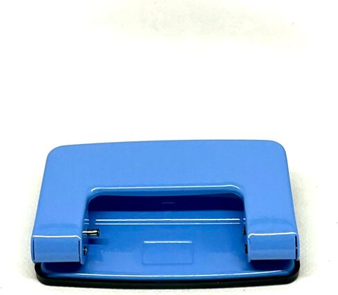 Paper Punch Machine, 10 Sheet Capacity (Cyan) in Saudi Arabia