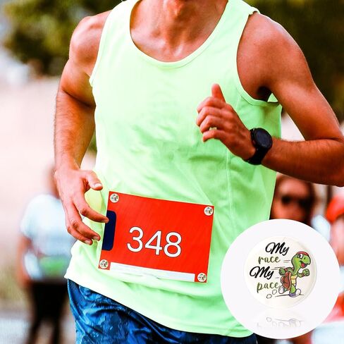 8 قطع مشابك، 0.67 بوصة، مشابك نمط الجري الآمنة، دبابيس تثبيت خالية من الدبابيس لتأمين الجري وركوب الدراجات وتسلق الجبال (نمط السلحفاة) in Saudi Arabia