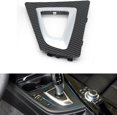 LHD Car Gear Shift Selector Trim Cover Transmission Shifter Bezel for BMW 3 4 Series F30 F31 F34 F35 F32 F33 F36 51169234131 (Black) in Kuwait