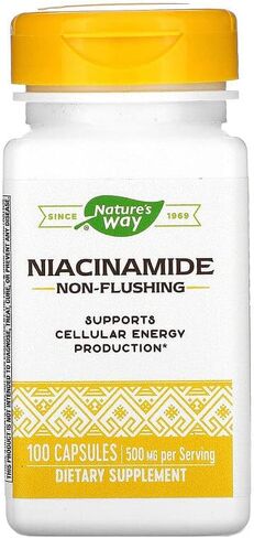 Nature's Way, Niacinamide, 500 mg, 100 Capsules in Saudi Arabia