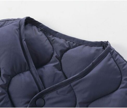 Toddler Kids Winter Button Up Lightweight Down Vest Boys Casual Warm Sleeveless Outerwear Vest Coat in Saudi Arabia