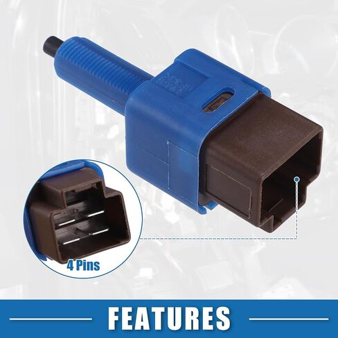 Brake Stop Light Lamp Switch No.83311FG011 Brake Pedal Control Switch for Subaru Forester 2008-2015 Plastic Blue Brown in Saudi Arabia
