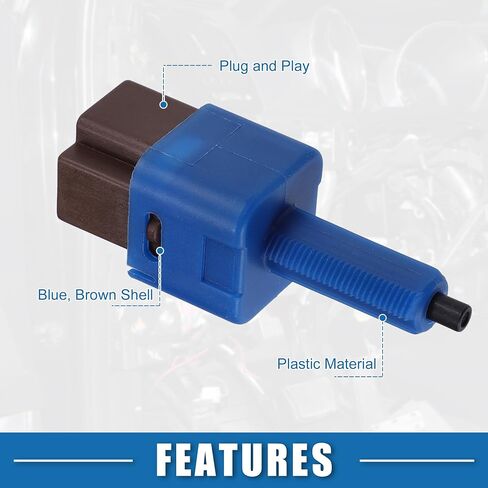 Brake Stop Light Lamp Switch No.83311FG011 Brake Pedal Control Switch for Subaru Forester 2008-2015 Plastic Blue Brown in Saudi Arabia