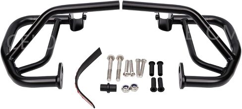 Motorcycle Crash Bars Engine Guard Bumper Protector Fit Honda CMX300 CMX500 Rebel 300/500 2017-2021 (Black) in Saudi Arabia