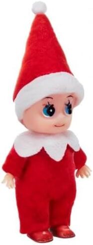 JOYIN عيد الميلاد الأحمر الصغير قزم دمية لينة ألعاب من نسيج مخملي دمية لزينة عيد الميلاد، هدية عيد الميلاد، ملابس عيد الميلاد لدمية قزم in Kuwait