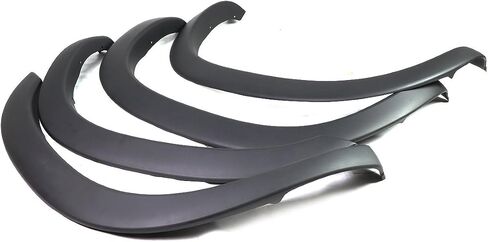 DNA Motoring IF-10012-MBK 4 Pcs OE Style Wheel Fender Flares Compatible with 02-08 Dodge Ram 1500 96" 78" 75.9" 76.3" 97.9" Fleetside Beds in Saudi Arabia
