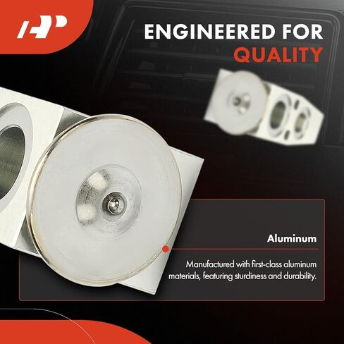 صمام توسيع مكيف الهواء A-Premium متوافق مع Ford F-150، F-250 Super Duty، F-350 Super Duty، F-450 Super Duty، هيكل منزل متنقل F-53، F-550 Super Duty، F-59 تجاري مُجرد الشاسيه، F-650، F-750 in Saudi Arabia